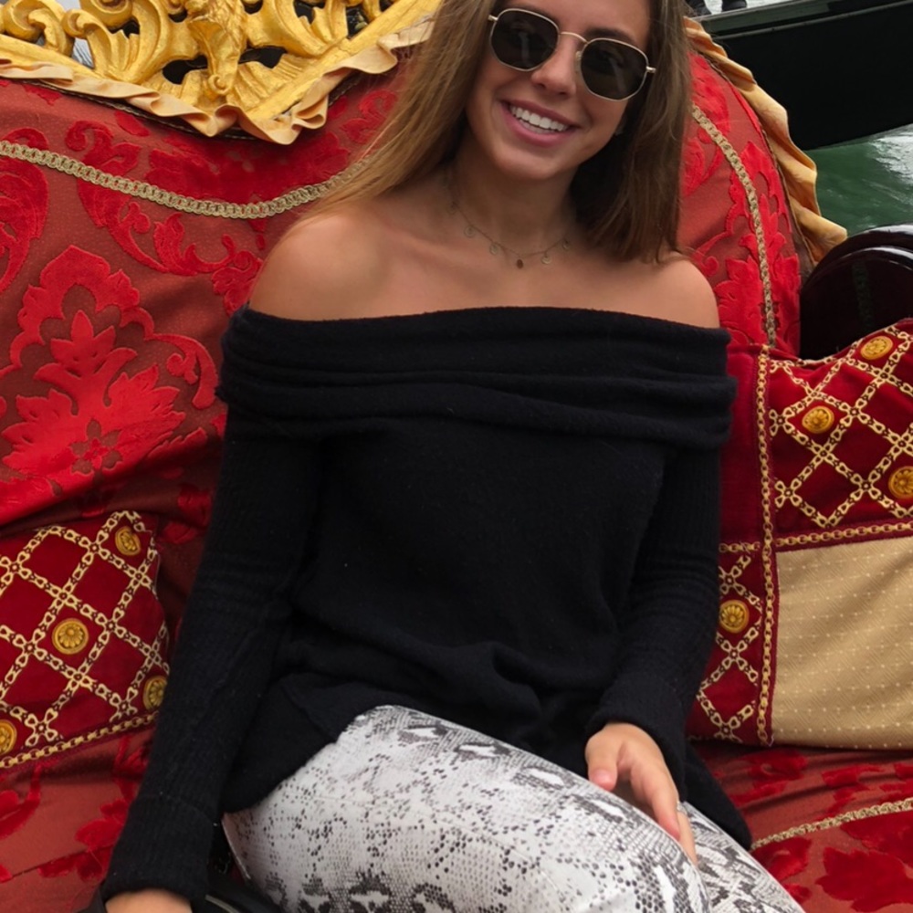 Free People Off The Shoulder Sweater